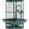 Small Wrought Iron Select Bird Cage - Pewter