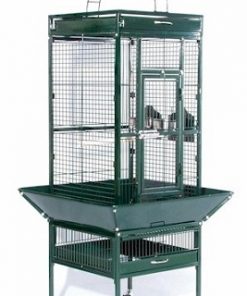 Small Wrought Iron Select Bird Cage - Pewter