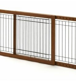 Large Bay Isle Freestanding Pet Gate - Tall