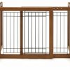 Small Bay Isle Freestanding Pet Gate - Tall