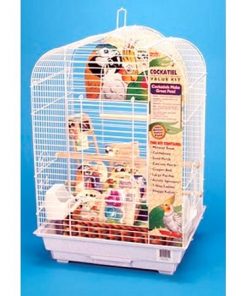 Cockatiel Scalloped Top Bird Cage Kit