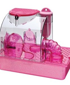 Pink Princess Hamster Cage - Small