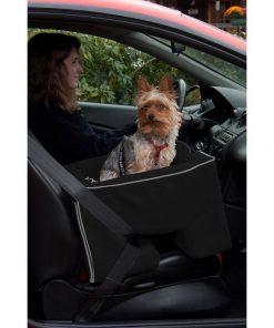 Large Dog Booster Car Seat - Black