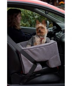 Large Dog Booster Car Seat - Charcoal