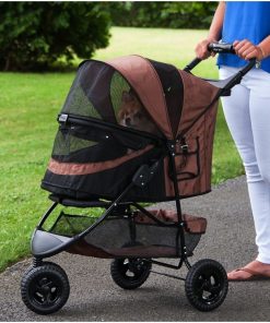 Special Edition No-Zip Pet Stroller - Chocolate