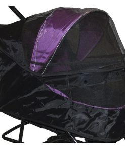 Weather Cover for Special Edition No-Zip Pet Stroller - Black