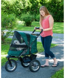 Jogger No-Zip Pet Stroller - Forest Green