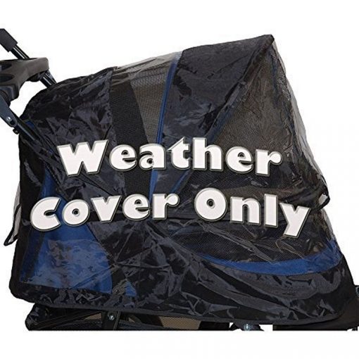 Weather Cover for No-Zip Jogger & AT3 Pet Stroller - Black