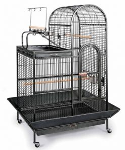 Deluxe Parrot Dometop Cage with Playtop