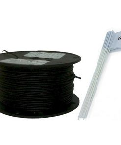 Essential Pet Heavy Duty In-Ground Fence Wire and Flag Kit 500 Feet