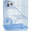 Three Story Hamster & Gerbil Cage - Lilac