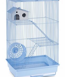 Three Story Hamster & Gerbil Cage - Lilac