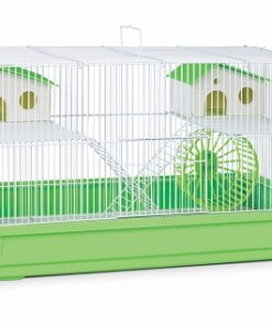 Deluxe Hamster & Gerbil Cage - Bordeaux Red