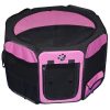 Travel Lite Soft-Sided Pet Pen - Medium/Pink