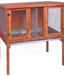 Heavy Duty Double Rabbit Hutch