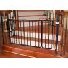 Wrought Iron Decor Gate Extension - Black