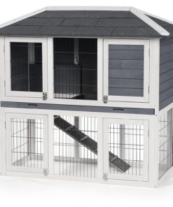 Prevue Pet Products 4601 Duplex Rabbit Hutch