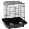 Clean Life Small Flight Cage - White