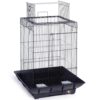 Clean Life Play Top Bird Cage - White
