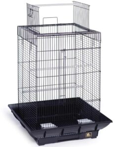 Clean Life Play Top Bird Cage - White