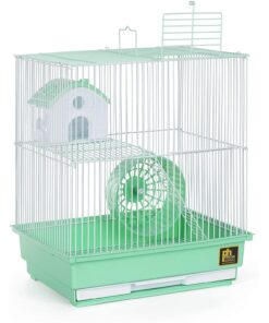 Prevue Pet Products Two Story Hamster Cage - Green
