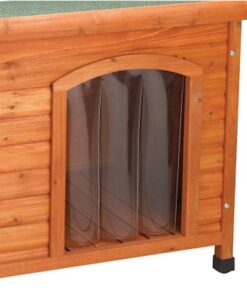Premium Plus Frame Dog House Door Flap - Large & Extra large